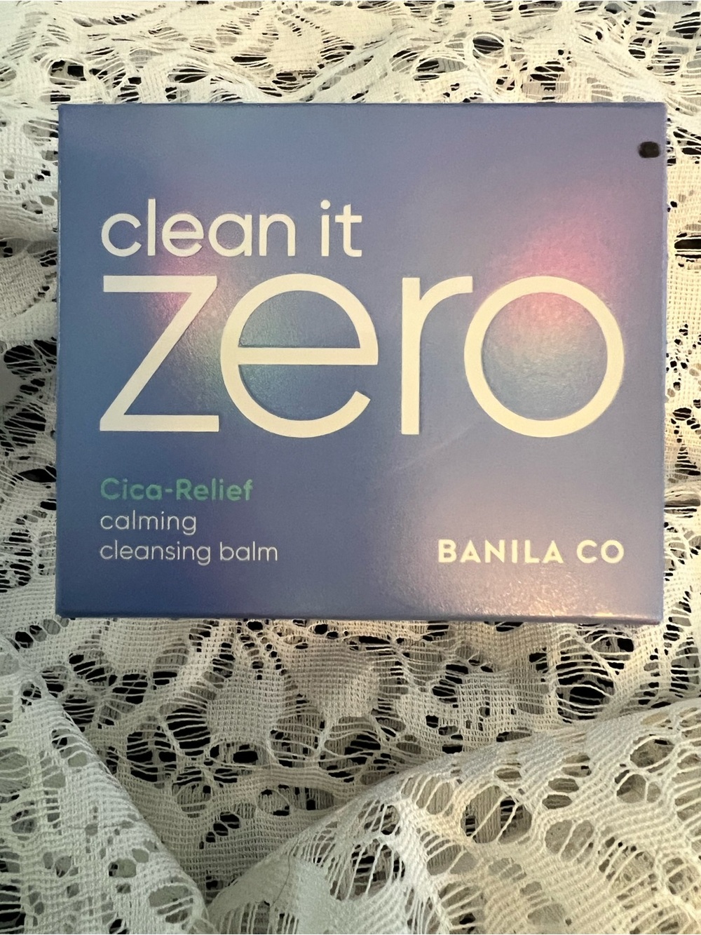 BANILA CO Clean It Zero Cica Relief Calming Cleansing Balm Sensitive Skin 3.38oz